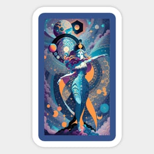 The Dancing Goddess Sticker